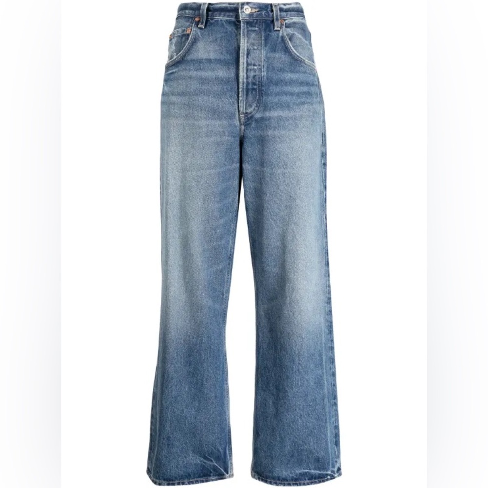Citizens of Humanity Gaucho mid-rise wide-leg jeans size 27